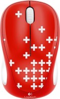 Оптическая светодиодная мышь Logitech Wireless Mouse M235 910-004035 White-Red USB