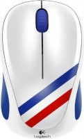 Оптическая светодиодная мышь Logitech Wireless Mouse M235 White red blue