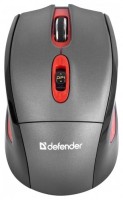 Оптическая лазерная мышь Defender Magnifico MM-515 Nano Grey USB