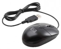 Оптическая светодиодная мышь HP Optical Travel Mouse USB (RH304AA) Black