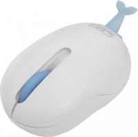 Оптическая светодиодная мышь CBR MF 500 Dolphin USB White