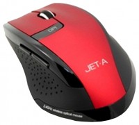 Оптическая светодиодная мышь Jet.A OM-U14G Red USB