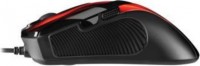 Оптическая светодиодная мышь Gembird MUSW-202R USB Red black