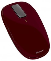 Оптическая светодиодная мышь Microsoft Wireless Explorer Touch Mouse USB Rust Red