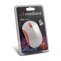 Мышка Mediana WM-350 White-Orange