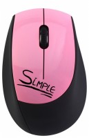 Оптическая светодиодная мышь CBR S4 Black-Pink USB