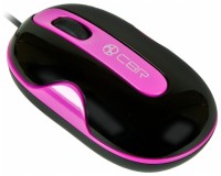 Оптическая светодиодная мышь CBR CM 200 USB Pink