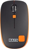 Оптическая светодиодная мышь Mays WMN-220or USB Black orange