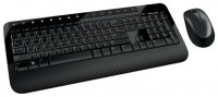 Оптическая светодиодная мышь Microsoft MSKR-WD 2000 U black