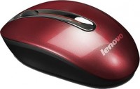 Оптическая светодиодная мышь Lenovo N3903A Cherry red