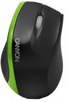 Мышка Canyon CNR-MSO01N USB Black green