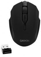 Оптическая светодиодная мышь Canyon CNR-FMSOW01 USB Black