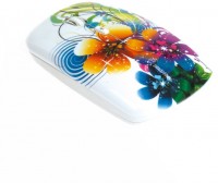 Оптическая светодиодная мышь SmartBuy SBM-327AG-FL-FC Flowers Full-Color Print White USB