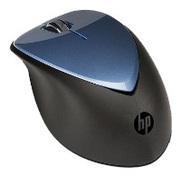 Оптическая лазерная мышь HP Wireless Mouse x4000 Blue (H1D34AA)