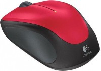 Оптическая светодиодная мышь Logitech M235 Wireless Mouse USB Red