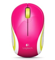 Оптическая светодиодная мышь Logitech Wireless Mini Mouse M187 Peppermint crush