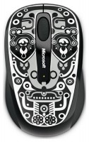 Оптическая светодиодная мышь Microsoft Wireless Mobile Mouse 3500 Artist Wan USB Black