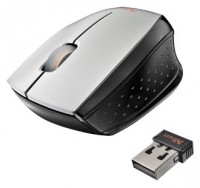 Оптическая светодиодная мышь Trust Isotto Wireless Mini Mouse Silver USB