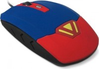 Оптическая лазерная мышь CBR CM833 Superman USB Blue