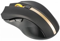 Оптическая светодиодная мышь Oklick 495MW USB Black gold