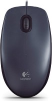 Оптическая светодиодная мышь Logitech Mouse M90 Black USB