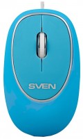 Оптическая светодиодная мышь Sven RX-555 Antistress Silent Blue USB