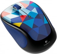 Оптическая светодиодная мышь Logitech M238 Blue Facets