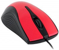 Оптическая светодиодная мышь Oklick 215M Black-Red USB