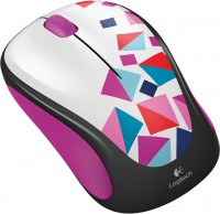 Оптическая светодиодная мышь Logitech Wireless Mouse M238 Luke Lion Red Facets USB