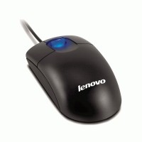 Оптическая светодиодная мышь Lenovo Scrollpoint 31P7405 Black USB+PS/2