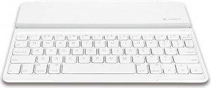 Клавиатура Logitech Ultrathin Keyboard Cover White Bluetooth