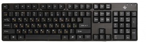 Клавиатура DEXP K-205BU USB Black