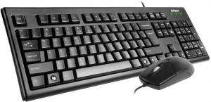 Клавиатура A4Tech KRS-8372 PS/2+USB Black