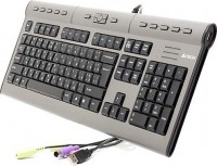 Клавиатура A4Tech KL-7MU PS2 Silver black
