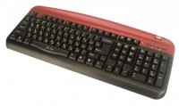 Клавиатура Oklick 300 M PS/2+USB Red