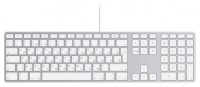 Клавиатура Apple MB110 Wired Keyboard White USB (MB110RS/B)