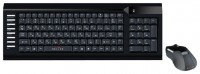 Клавиатура Oklick 220 M Wireless Keyboard & Optical Mouse USB Black