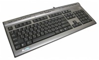 Клавиатура A4Tech KLS-7MUU Silver Black