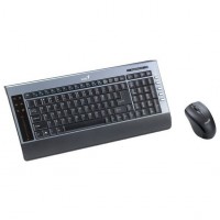 Клавиатура Genius LuxeMate T830 USB Silver Black