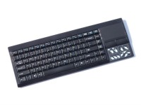 Клавиатура Chicony KGR-1015 black slim USB