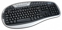 Клавиатура Chicony KB-0512 PS/2 Black Silver