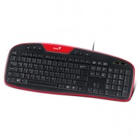 Клавиатура Genius KB-M205 Red PS/2