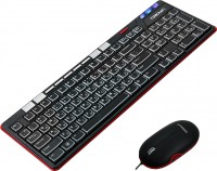 Клавиатура Crown CMMK-850 USB Red