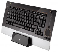 Клавиатура Logitech diNovo Edge Black USB