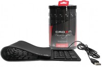 Клавиатура Crown CMK-6002 Silikon USB Black