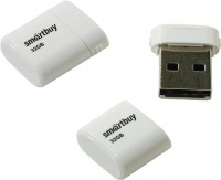 Флешка USB 2.0 SmartBuy Lara 32Gb White