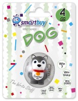 Флешка USB 2.0 SmartBuy  Wild Series Dog 16GB