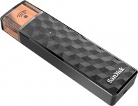 Флешка USB 2.0 SanDisk Connect Wireless Stick 128Gb SDWS4-128G-G46 Black