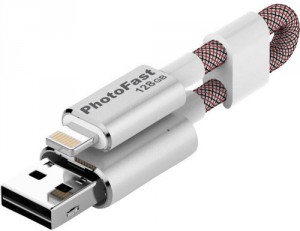 Флешка PhotoFast MCG3U3R128GB MemoryCable U3 G3 Red