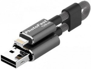 Флешка PhotoFast MCG3U3BK128GB MemoryCable U3 G3 Black